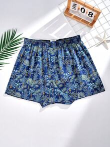 4pcs/Pack Men's Multi-Color Printed Comfortable Boxer Briefs - Multicolor - View 6