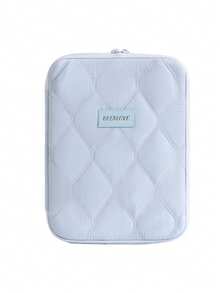 1pc Minimalist Padded Diamond Lattice Tablet Sleeve Soft Shockproof Electronics Organizer Protective Storage Bag For Students School College Travel Essentials Perfect Gift For Students Office Desktop Supplies Essential For The Start Of School - Multiple Styles - View 11