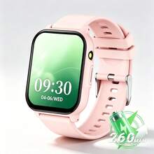 Montre de sport intelligente avec écran HD de 1,83 pouce, lampe de poche, batterie de 260 mAh, appels Bluetooth, modes de sport multiples, rappel de sédentarité et autres fonctions, convient comme cadeau pour les amis et les couples, compatible avec Android et iOS - Voir 9