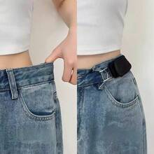 2 buah Pengikat Pinggang Tak Terlihat Tanpa Kancing, Ikat Pinggang Elastis yang Dapat Diatur, Klip Pengurang Pinggang Jeans dengan Perekat, Gesper Perpanjang Sabuk Portabel (Cocok untuk Jeans Pria dan Wanita) - MultiWarna - View 8