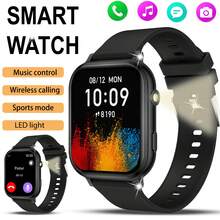 New 1.83-Inch Screen Stylish Sports Smart Watch For Men And Women, Supports Wireless Calls/Texts, Multiple Sports Modes, Remote Camera Control, Fitness Tracking, Wireless Music, Compatible With Various Smartphones, Perfect For Holiday Gifts. - Multicolor - View 2