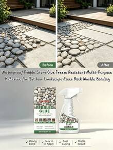 Pebble Adhesive Multi-Purpose Daily Glue Waterproof Frost-Resistant Stone And Pebble Adhesive - A - View 2