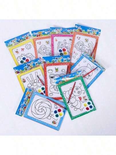 50PCS Watercolor Paintings, Watercolor Paper, Watercolor Paper, Coloring Painting Handmade DIY Watercolor Painting Doodle Painting