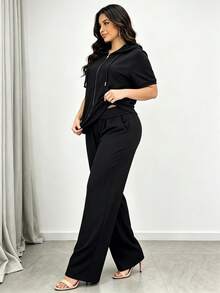 Women Two-Piece Outfits - Black - View 3