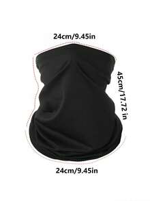 Knitted Beanie - Windproof & Warm Ear Protection, With Hooded Scarf, Breathable & Moisture-Wicking, Essential For Outdoor Cycling, Suitable For Cold Weather, Halloween, Winter And Autumn - Multicolor - View 12