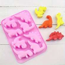 1pc Dinosaur Shaped Mini Handmade Soap Mold, Suitable For DIY Handmade Soap, Candles, Resin And Plaster Molds, Reusable - A - View 14