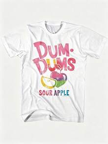 2026 New Summer Collection, 100% Cotton Short-Sleeved Round-Neck T-Shirt, Regular Fit, Soft Lightweight, Unisex Casual Summer Top - 白色4 - 查看 1