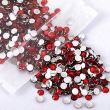 ICIQ 高品質透明寶石非加熱固化樹脂水鑽 平底水晶石,適用於 3D 美甲、服飾、婚禮 - 5mm 1200pcs - 查看 5