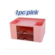 1 buah Kotak Penyimpanan Laci Berlapis-lapis Motif Kelinci Lucu, Wadah Organizer Meja, Cocok untuk Kantor, Rumah, Sekolah, Asrama, Penyimpanan Kosmetik dan Perhiasan, Hadiah Ulang Tahun - MultiWarna - View 14