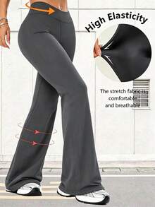 Women Pants - 9113LBK grey - View 4