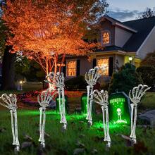 Dekorasi Halloween: Tengkorak Tangan Realistis, Tulang, Hiasan Halaman Halloween, Properti Kostum Halloween, Warna Acak - MultiWarna - View 5