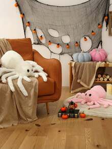 1 Stück Kürbis-Zierkissen, Halloween-Kürbis-Dekokissen, weißes geformtes Kissen, geeignet für Herbst-Raumdekoration Geschenk, Teddy-Fleece süßes Halloween-Kissen, Herbst-Heim-Schlafzimmer-Kissen, Feiertags-Weihnachts-Halloween-Thanksgiving-Geschenk - Gelb - Übersicht 9