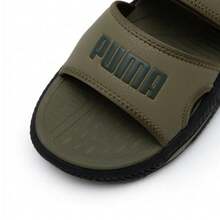 Sandal PUMA SoftridePro 24 Unisex, Nyaman, Sederhana, Ringan, Tahan Lama, Hijau - Hijau - View 8