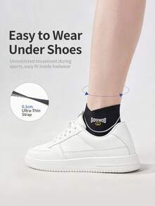 GOUNOD 1PC Lightweight Adjustable Unisex Sport Foot Ankle Support Belt Brace Compression Sleeve For Daily Exercise And Use In Multiple Scenarios- (Need To Distinguish Between The Left And Right Ankle Pads). - Multicolor - View 12