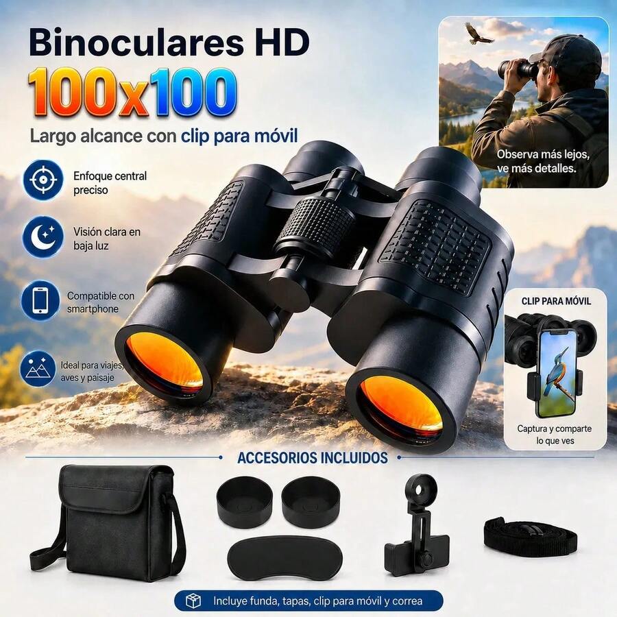 Telescope & Binoculars - Black - View 1