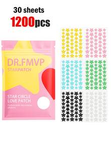 1440/1200/960/480/240/40pcs, Star Pattern Face Stickers, Essential For Photography And Face Painting, Suitable For Various Parties, Gatherings And Entertainment Activities. For Decorative Use Only. - Pink - View 20
