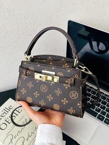 Dedoo Tas Tangan Wanita Mewah Motif Leci, Dekorasi Tali Warna Solid, Tas Bahu Selempang Ringan Multifungsi, Cocok untuk Berbelanja dan Kencan - MultiWarna - View 4