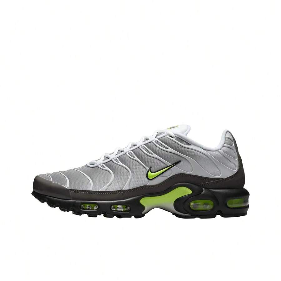 Nike Air Max Plus Comfortable Versatile Breathable Support Casual Running Shoes Men's Grey - Grey - View 1
