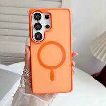 CteGlodrix Luxury Smooth Matte Hard Phone Case, Scratch-Resistant, Fingerprint-Proof, Non-Slip, Ultra-Thin Shockproof Protective Cover, Raised Camera Frame, Compatible With Samsung Models S26U-S22U, S26-S22, A35, A36, A55, A66, And More. - Grey - View 8