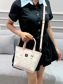 1pc Women's Handbag, PU Leather Crossbody Bag With Adjustable Shoulder Strap, Suitable For Daily Commuting, Dating, Shopping, Handbag, Tote Bags - Multiple Styles - View 9
