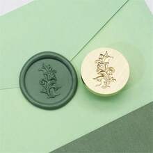 26 Letters Embossed Wax Seal Stamp Heads, Initial Wax Seal Stamps, Thickened Brass Wax Seal Stamps - Alphabet Stamp - View 13