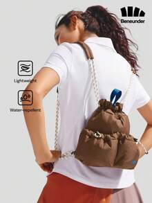 Beneunder Mini Backpack Short Bag LC004 - Brown - View 1