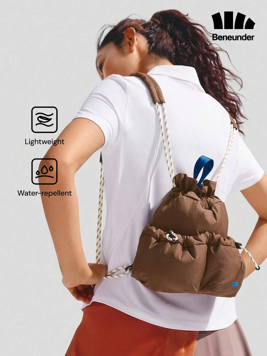 Beneunder Mini Backpack Short Bag LC004 - Brown - View 1