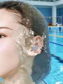 Reusable Soft Silicone Earplugs, Suitable For Swimming, Airplane And Other Occasions, Soft And Comfortable, Suitable For Sleep, Sound-Insulating And Quiet, Comfortable To Wear, Slow Rebound - Multicolor - View 1