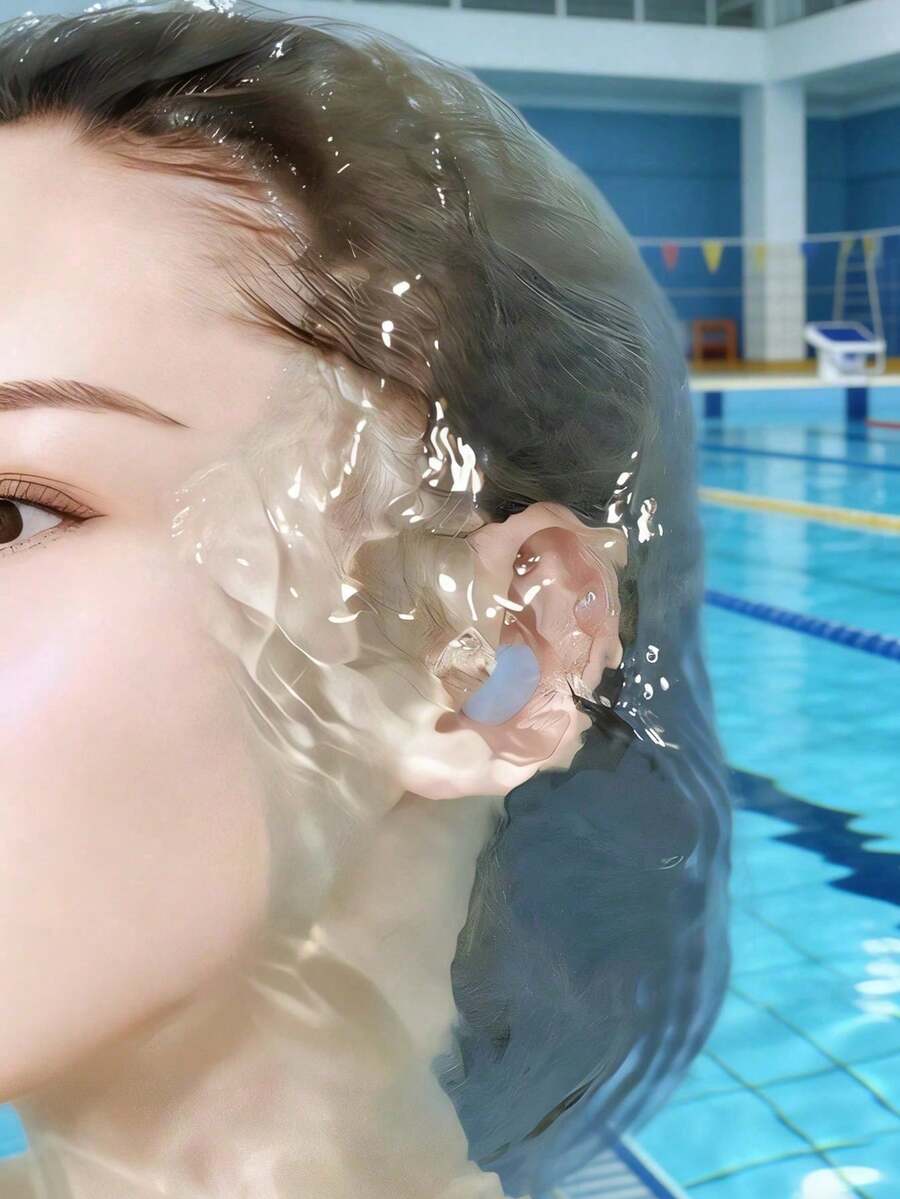 Reusable Soft Silicone Earplugs, Suitable For Swimming, Airplane And Other Occasions, Soft And Comfortable, Suitable For Sleep, Sound-Insulating And Quiet, Comfortable To Wear, Slow Rebound - Multicolor - View 1
