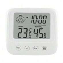1pc/2pcs New LCD Digital Temperature Baby Room Humidity Meter Backlight Home Indoor Electronic Hygrometer Thermometer Weather Station - Multicolor - View 9