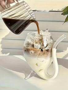 Vampire Wine Glass, Creative Cocktail Glass, Decanter Cup, Mug, Built-In Straw, Cocktail, Wine, Juice, Ice Cream Champagne, Home Bar, Party, Club, Glassware, Outdoor Camping - Multicolor - View 2