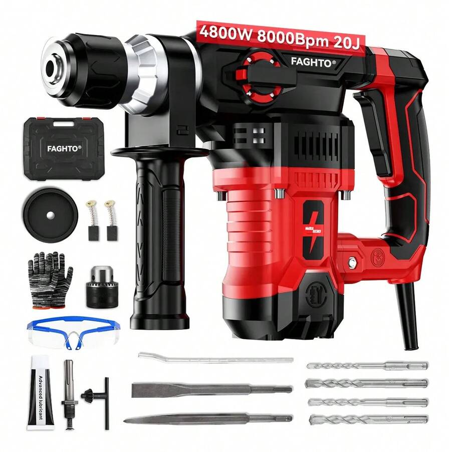 Electric Hammers - US A Type Plug(110-127V) - View 1