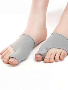 2pcs Toe Protection Set: Unisex Nighttime And Home Foot Care Tools - Hand Washable - Toe Friction Separator, Suitable For Runners, Easy To Wear Foot Protection Set - A - View 5