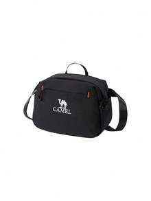 CAMEL CROWN Unisex Crossbody Bag, Outdoor Sports Fitness Cycling Casual Small One Shoulder Chest Bag - Black - View 1