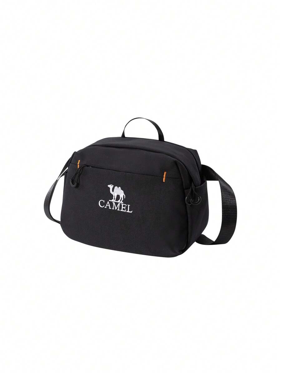 CAMEL CROWN Unisex Crossbody Bag, Outdoor Sports Fitness Cycling Casual Small One Shoulder Chest Bag - Black - View 1