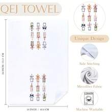 Coquette Bow Floral Champagne Kitchen Dish Towels, Champagne Gifts For Women, Cocktail Gifts Decorative Hand Tea Towels For Kitchen Bar Cart Pub, 16x24 Inch - Wine Bow - View 8