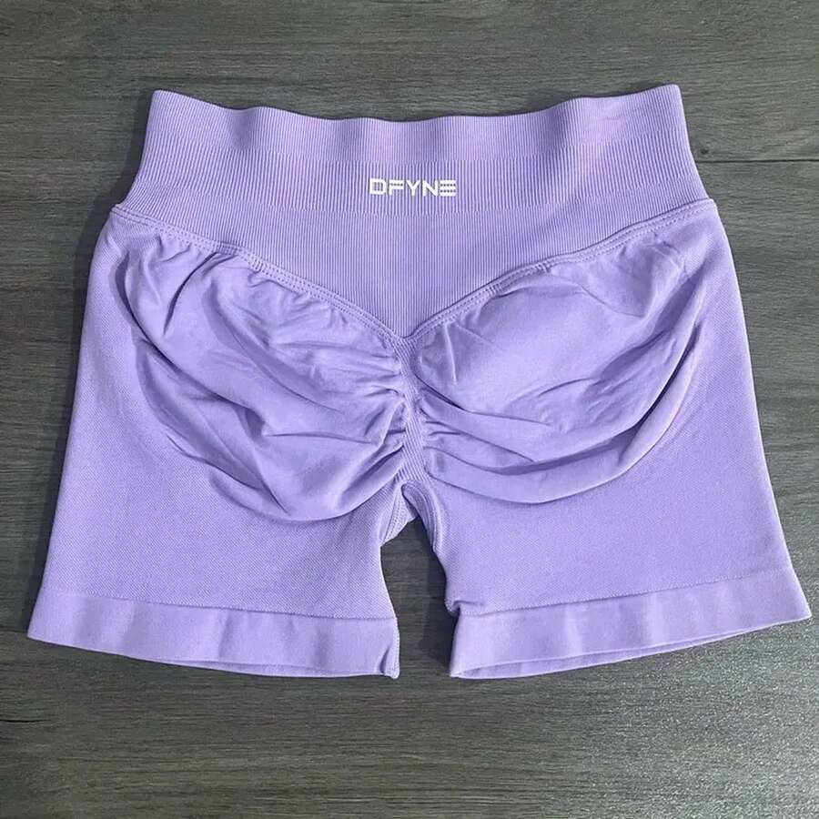 Women Shorts - Purple - View 1