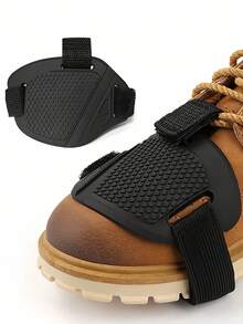 Motorcycle Gear Shift Shoe Cover Pad Riding Gear Shift Lever Pad Honeycomb Anti-Slip Shoe Face Protective Cover Gear Shift Boot Cover Gear Shift Boot Protector Cycling Gear For Bicycles Motorcycles Cycling Enthusiasts Cycling Equipment - Multicolor - View 7