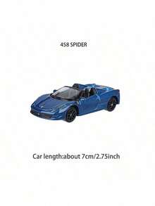 Burago 法拉利 1:64 比例仿真車模 SF90 488GTB LAFERARI 指尖模型 迷你小型跑車收藏 小車模型擺飾 - 彩色 - 查看 7