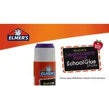 Elmer's 2pk Washable School Glue Sticks - Disappearing Purple - Round - View 5