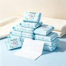 Cute Cleaning Wet Wipes, Student Portable Non-Woven Fabric Small Pack Wet Wipes - Multicolor - View 4