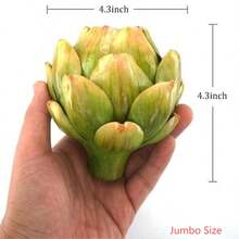 7/1pc Artificial Artichoke, Decorative Faux Artichoke, Realistic Artichoke Bowl Filler, Suitable For Home Kitchen Centerpiece Decoration, Table Setting And Party Decor, Used For Decorative Artificial Flowers - Multicolor - View 11