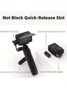 D/J/I Osmo Action 5 Pro/4/3 專用防眩光遮陽罩保護殼，螢幕保護防眩光保護框，適合騎行與滑雪使用 - 查看 3