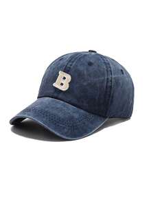 1PC Unisex Retro Washed Baseball Cap,Adjustable Casual Breathable Snapback Sports Cap, Suitable For Beach, Vacation, Travel, With UV Protection - Multicolor - View 8