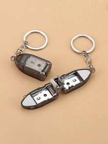 3/2/1pc Travel Nail Clipper Set With Keychain, Stainless Steel Portable Folding Nail Trimmer, Mini Grooming Tool, Travel Essential, Vanity Accessory, Affordable Beauty, Holiday Must-Have, Gift For Women - Multicolor - View 2