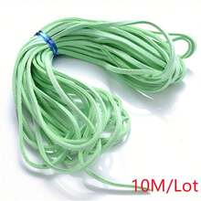 WGRXIRANYKM 5/10/20M Korean Velvet Leather Cord Double-Sided Velvet DIY Handmade Jewelry Accessories Woven Bracelet Necklace Rope - Korean Wool Yarn - View 21