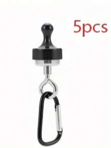 5pcs/1pc Outdoor Beach Essential Magnetic Detachable Tent Hook, Camping Party Tent Fixed Hook - Multicolor - View 13