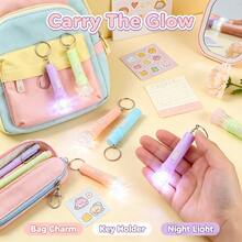 Macaron Random Color LED Keychain Flashlight, Wholesale Mini Flashlight Set, Suitable For Party Favors, Classroom Rewards, Holiday Gifts - Flashlight - View 3
