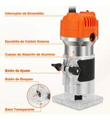 Woodworking Machinery Parts - Orange Color - View 2