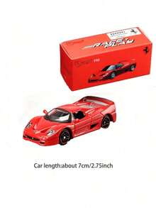 Burago 法拉利 1:64 比例仿真車模 SF90 488GTB LAFERARI 指尖模型 迷你小型跑車收藏 小車模型擺飾 - 彩色 - 查看 12